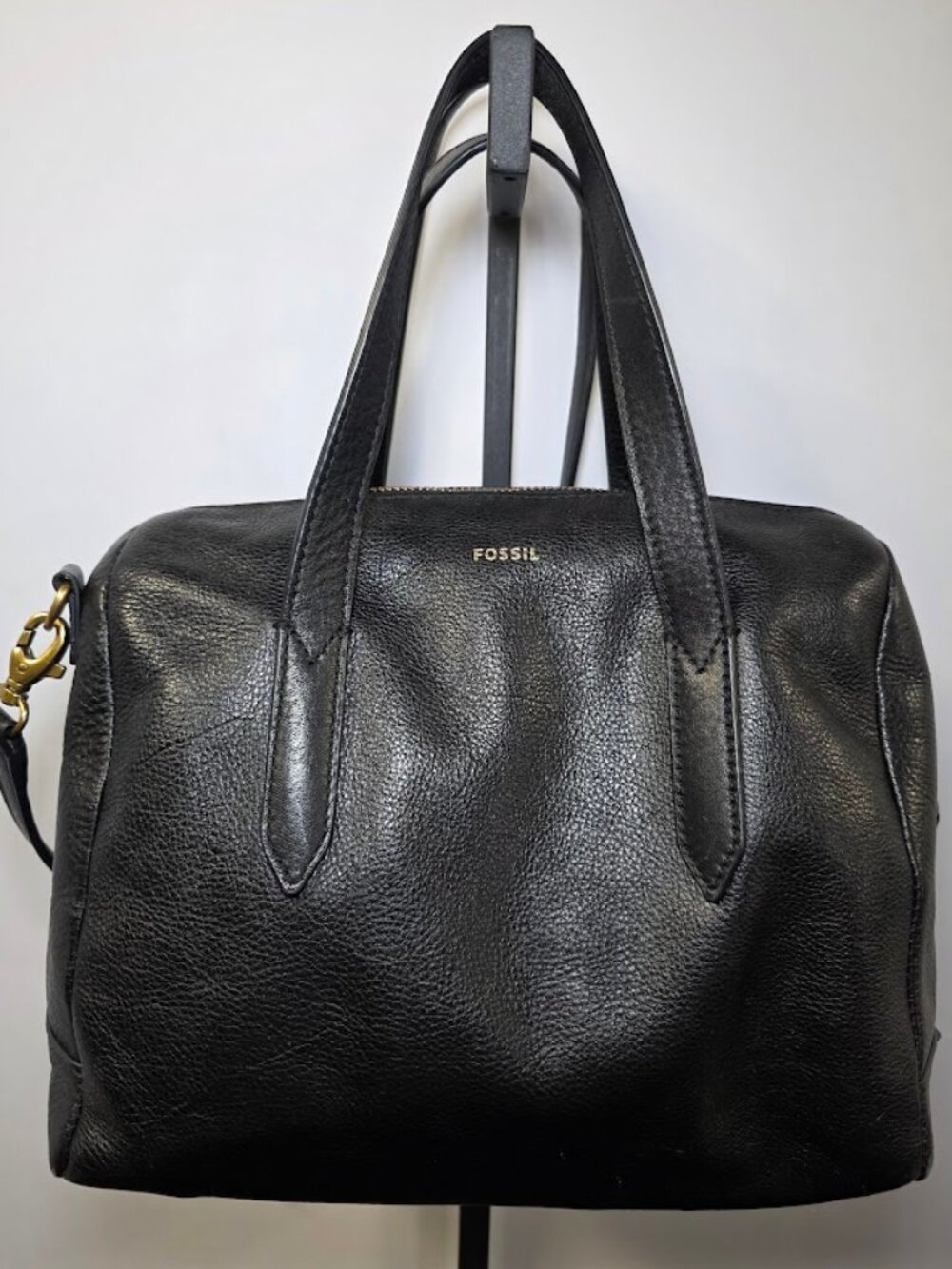 Fossil Sydney Satchel in Black Leather No. SHB1978